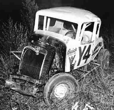 Kalamazoo Speedway - 1954-BILL WHITNEY